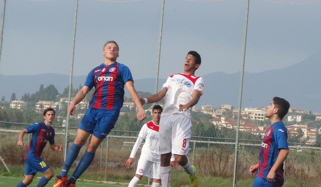 Φυσιολογική ήττα (0-3) των Νέων Κ20 από Ολυμπιακό