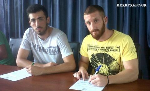 Υπέγραψαν στους “Φαίακες” οι Λιούρας και Σαμπανίδης