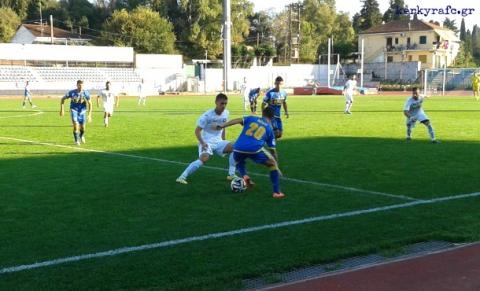Ήττα των “Φαιάκων” (1-2) στο φιλικό με Παναιτωλικό