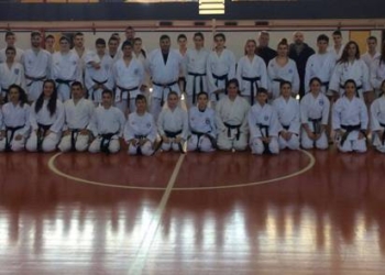 Προπόνηση και συζήτηση  της Επιτροπής Καράτε στην Ηγουμενίτσα