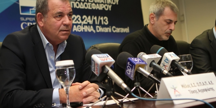 O Τάκης Αγραφιώτης νέος Πρόεδρος της Super League