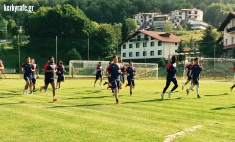 Οι δύο πρώτες ημέρες του ΑΟΚ Κέρκυρα στη Νάουσα