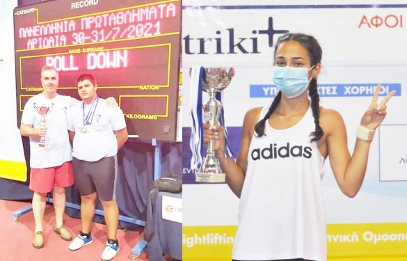 ΑΡΣΗ ΒΑΡΩΝ: Ασημοπούλου & Γαρνέλης «σάρωσαν» τα μετάλλια στο Πανελλήνιο!