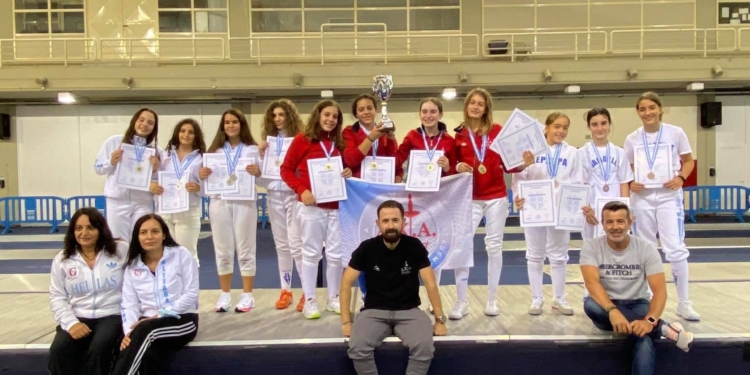 ΞΙΦΑΣΚΙΑ: Πρώτο μετάλλιο στο ομαδικό για Δαμοκλή στο ΟΑΚΑ!