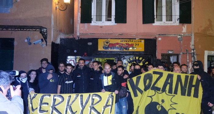 Φωτορεπορτάζ από την υποδοχή της ΑΕΚ στην Κέρκυρα