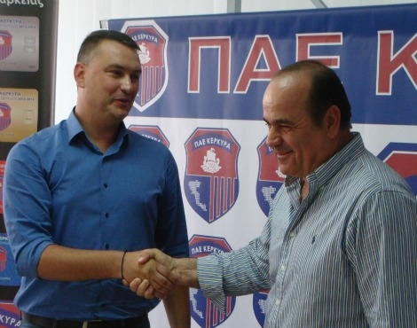 Έγινε η παρουσίαση του Γρηγορίου στην ΠΑΕ Κέρκυρα