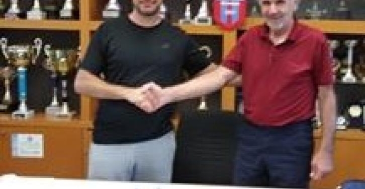 Ο Φώτης Σκλαβούνος στην προεδρία του Ολύμπου