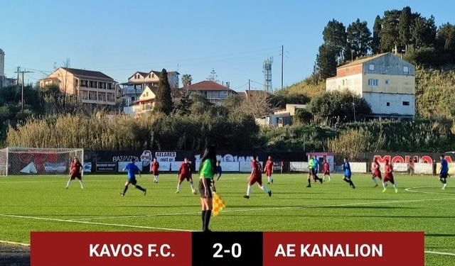Με Π. Βλάσση και Βασιλάκη ο Κάβος 2-0 τα Κανάλια