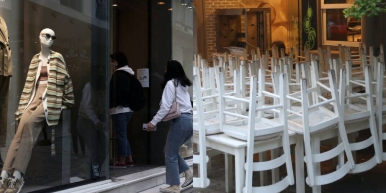 Lockdown: «Θολώνει» η 29η Μαρτίου για το λιανεμπόριο. Φρένο για την εστίαση, σχολεία