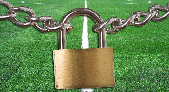 «Λουκέτο» στα Εθνικά Πρωταθλήματα ποδοσφαίρου!