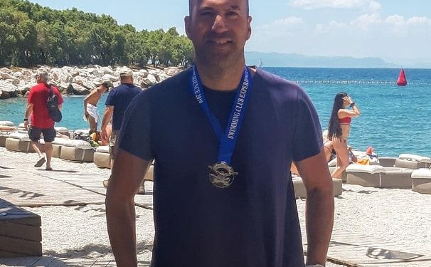 ΚΟΛΥΜΒΗΣΗ: «Ασημένιος» ο Παγκράτης στα 5 χλμ. ανοικτής θαλάσσης