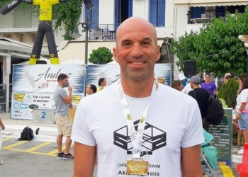 OPEN WATER: «Χρυσός» στην Άνδρο ο Άκης Παγκράτης !