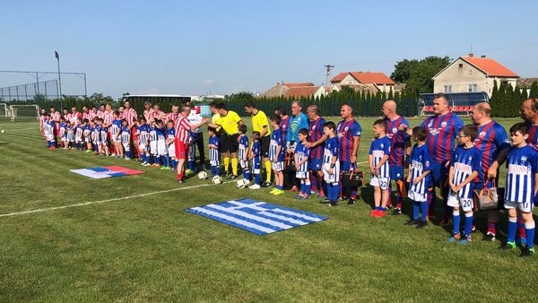 Συγκινητικές στιγμές για τους παλαίμαχους του ΑΟΚ στο Βελιγράδι