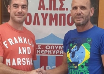 Κι επίσημα στον πάγκο του Ολύμπου ο Άκης Πανδής