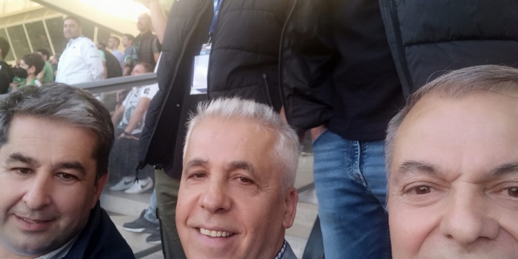 Στα επίσημα του ΟΑΚΑ οι Γ. Βλαχόπουλος , Γ. Μουζακίτης & Γ. Κουλούρης