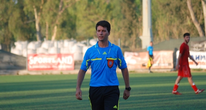 Α1’ ΕΠΣΚ: Ο Κ. Γιούργας πρώτευσε σε διαιτησίες