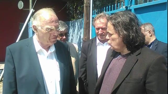 Επίσκεψη Λεβέντη στα γήπεδα Ολύμπου και ΕΠΣΚ