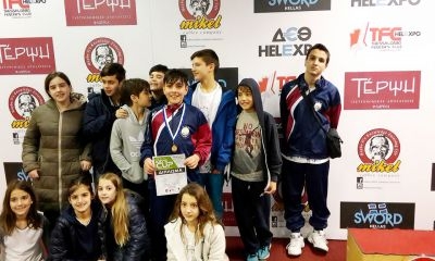 ΞΙΦΑΣΚΙΑ: Χάλκινο στη Θεσσαλονίκη  ο Σπ. Κασταμονίτης