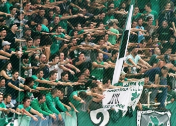 Παναθηναϊκή κερκίδα στο ΕΑΚ Κέρκυρας!