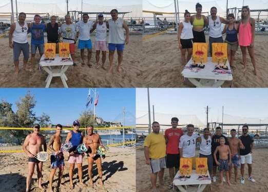 Με απόλυτη επιτυχία το Τουρνουά Beach Tennis