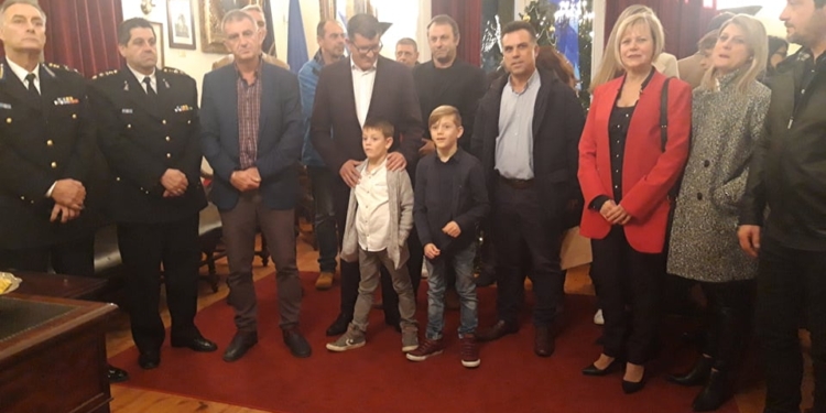 Βραβεύτηκε από τον Δήμο ο Σάββας Σιδερόπουλος