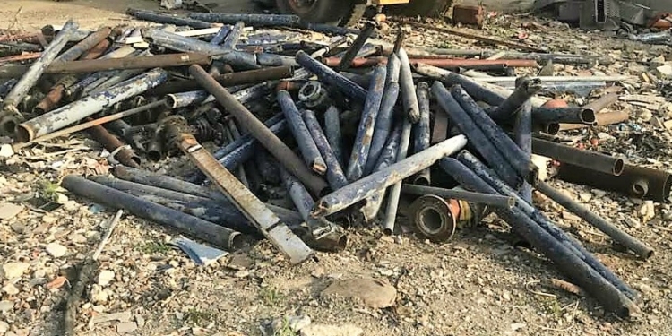 Κλοπή από ημεδαπούς σε ιδιωτικό χώρο ανακύκλωσης