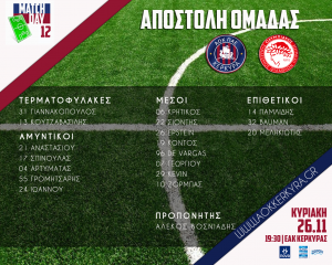 Βαρύτατα «πληγωμένος» ο ΑΟΚ ενόψει Ολυμπιακού!