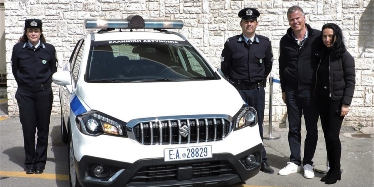 Δωρεά περιπολικού στην Αστυνομία Κέρκυρας από Γερμανό υπήκοο!