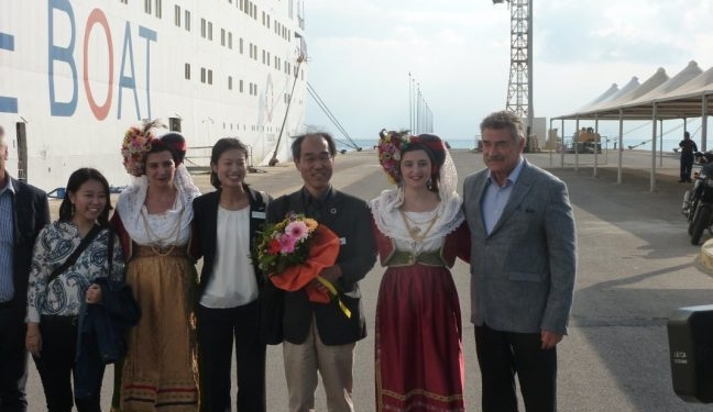 Το πλοιο της ” Ειρήνης” στην Κέρκυρα