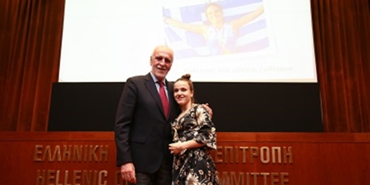 ΣΤΙΒΟΣ: Βραβεύτηκε από τον ΣΕΓΑΣ η Σπυριδούλα Καρύδη