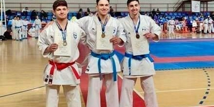 ΚΑΡΑΤΕ: «Ασημένιος» ο Δημήτρης Κουρσάρης στον Κολινδρό Πιερίας