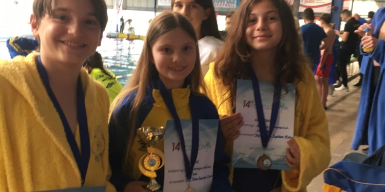 ΚΟΛΥΜΒΗΣΗ: 6 μετάλλια ο Ναυσίθοος στα 14α Ποσειδώνια
