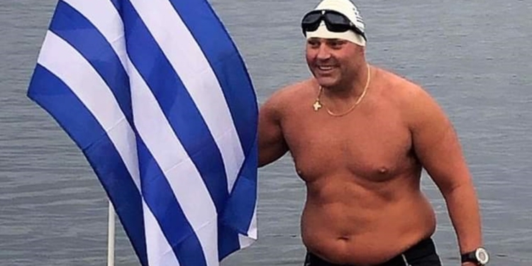 Όγδοος ο Θεοδόσης στο ice swimming της Πολωνίας