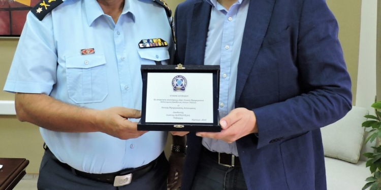 Εθιμοτυπική συνάντηση του Πρέσβη της Σερβίας με τον Αστυνομικό Διευθυντή Ιονίων Νήσων