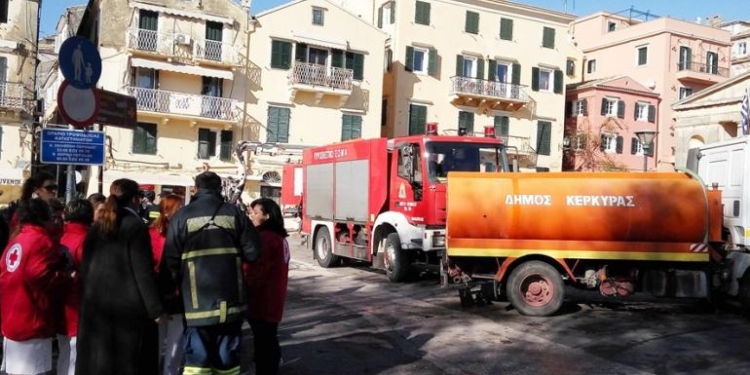Επιχειρησιακή άσκηση σεισμού στην Κέρκυρα