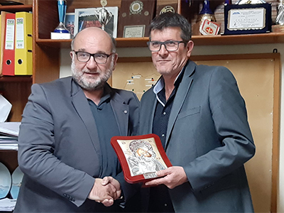 Τον Σιδερόπουλο βράβευσε η ΕΠΣ Κέρκυρας
