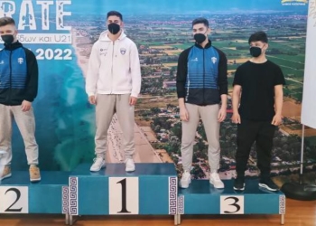 ΚΑΡΑΤΕ: «Χάλκινος» ο Δημήτρης Κουρσάρης στην Κατερίνη
