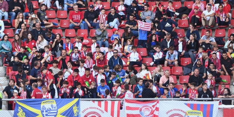 Στο «Γεώργιος Καραϊσκάκης» η Ακαδημία Ολυμπιακού της Κέρκυρας