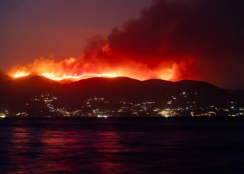 φωτια βορεια κερκυρα