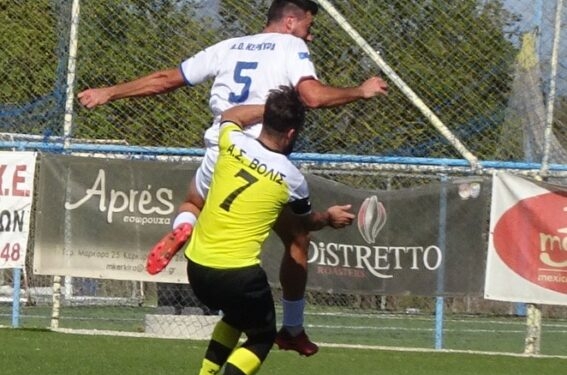 Ισόπαλη (2-2) η αναμέτρηση ΑΟ Κέρκυρα – Βολίδα Κ. Γαρούνα