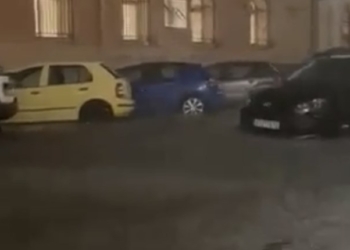 Η συνήθης εικόνα της Κέρκυρας μετά από καταιγίδα