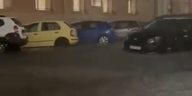 Η συνήθης εικόνα της Κέρκυρας μετά από καταιγίδα