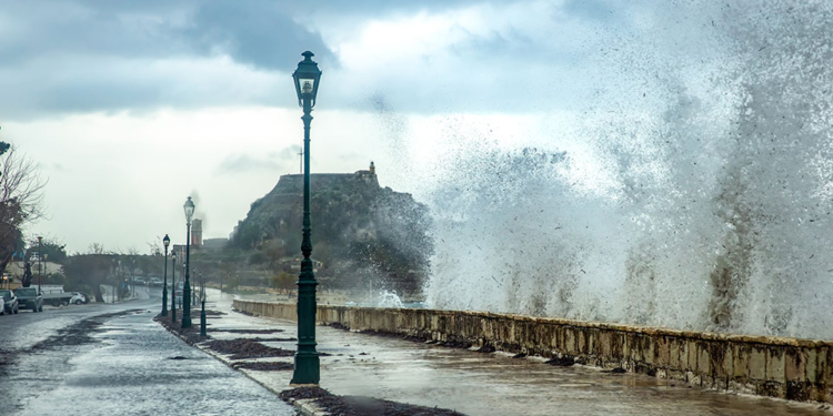 κακοκαιρια κερκυρα