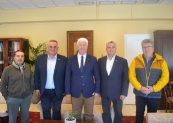 Συνάντηση μελών του Δ.Σ του ΝΑΟΚ με τον Περιφερειάρχη Ιονίων Νήσων, Γιάννη Τρεπεκλή