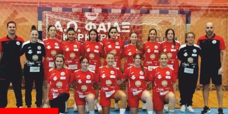 ΧΑΝΤΜΠΟΛ: Κάλεσμα του Φαίακα για τον αγώνα της γυναικείας ομάδας με τον Κερκυραϊκό