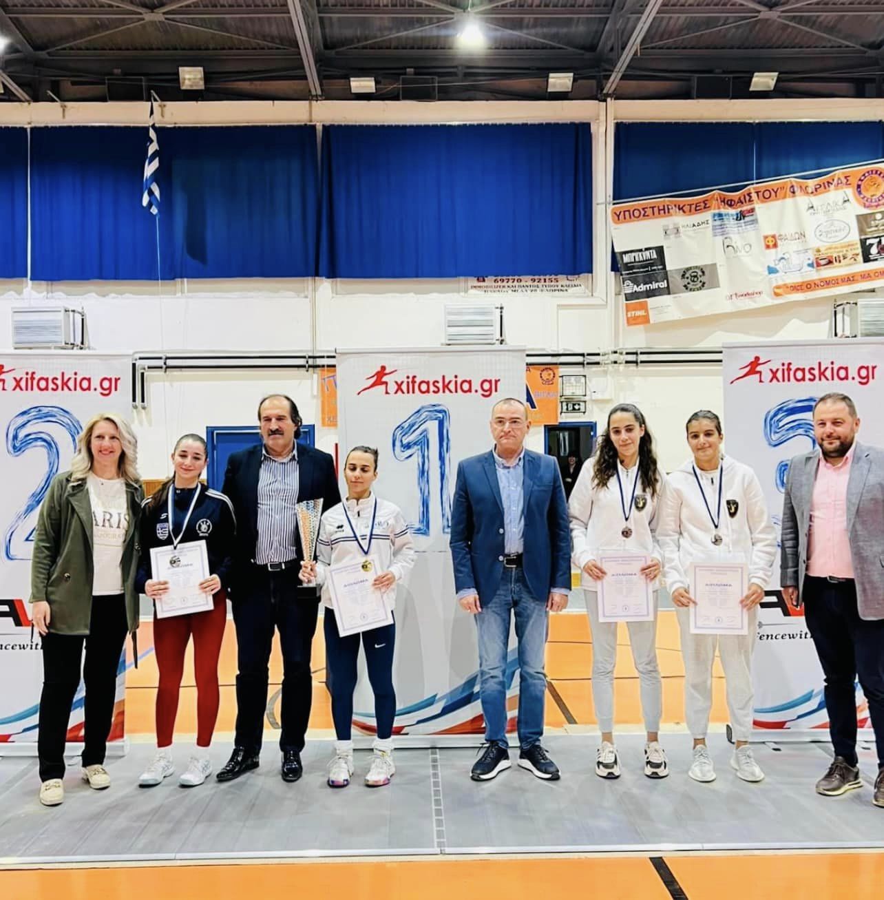 ΞΙΦΑΣΚΙΑ: Στο 3ο σκαλί του βάθρου η Ελεονώρα Καββάδα