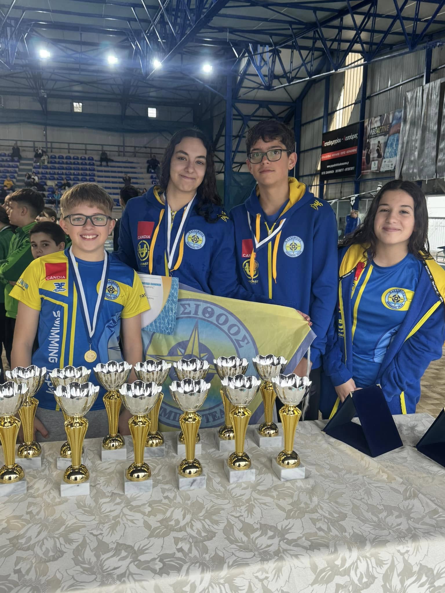 ΝΑΥΣΙΘΟΟΣ: 16 χρυσά 13 ασημένια & 8 χάλκινα στο 2 swim meet της Ολυμπιάδας Ιωαννίνων