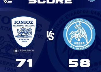 ΜΠΑΣΚΕΤ: Νίκη του Ιόνιου … με άρωμα Final 4, 71-58 το Πανόραμα