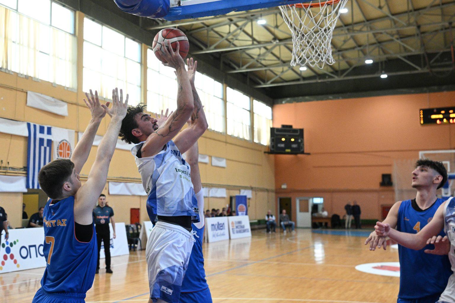 ΜΠΑΣΚΕΤ FINAL 4 : Εκτός Τελικού ο Ιόνιος , ηττήθηκε από τον Αμύντα με 64-58