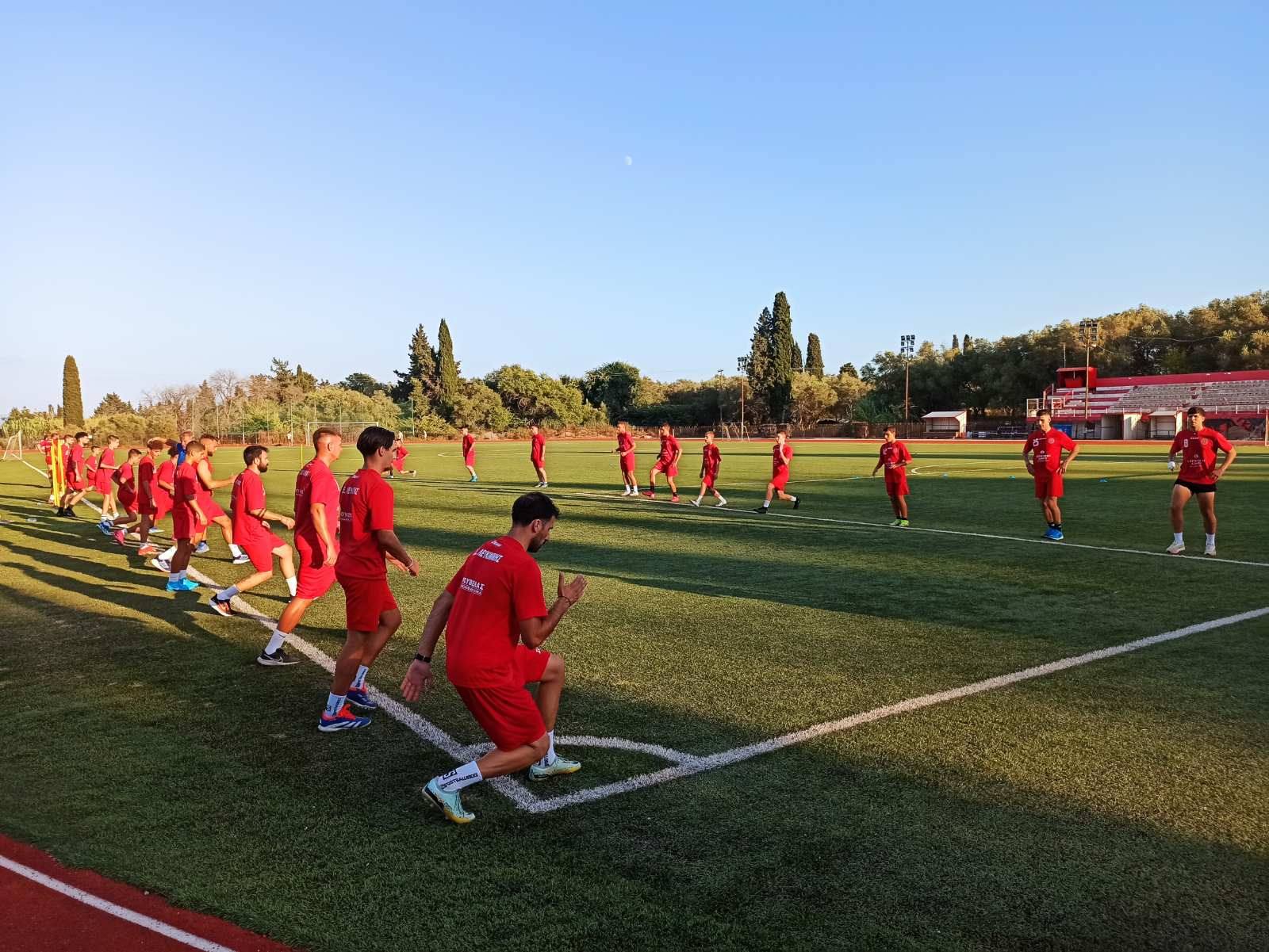 Γ ΕΘΝΙΚΗ : Ξεκίνησαν οι προπονήσεις της ΑΕ Λευκίμμης